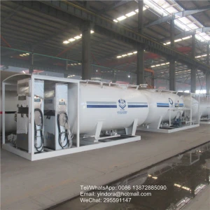 New 5 ton 10 ton 20 ton mobile tanker butane transport skid mounted  liquified gas lpg storage tank filling station