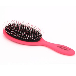 New Boar Bristle Hair Bush for Wet and Dry Hair Detangling Hair Brush