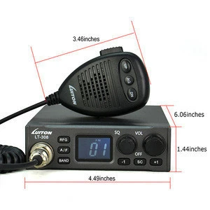 New CB Radio LT-308 26MHz -27MHz Amateur Mobile Radio AM FM Radio
