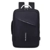New Design Big Capacity Waterproof Business Travelling Anti-Thief Backpack with USB Port
