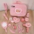 New Design Girl Beauty Make Up Asst pretend play Wooden Dressing Design Toy with Mirror comb scissors