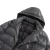 Import new design hiking waterproof keep down warm mens hooded jacket with special button from China
