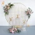 Import New design hot sale gold wedding stage decoration backdrop from China