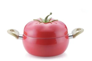 New Design Kitchen Cookware Black Nonstick Coating Aluminum Cooking Pot Tomato Soup Pot