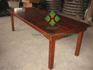 New design modern  wooden   folding dining table
