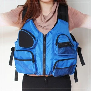 New fashion with packing design new fabric life jacket fit all types of water