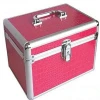 new fashional design aluminum beauty case with croco panels