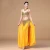 Import new Gold and silver Sequins. Pearl Embroidery Double Open A fork skirt Dance clothes Belly Dance Performance Wear from China