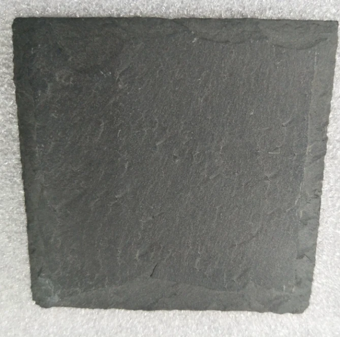 New Material Outdoor Natural Black Slate Roof Tiles