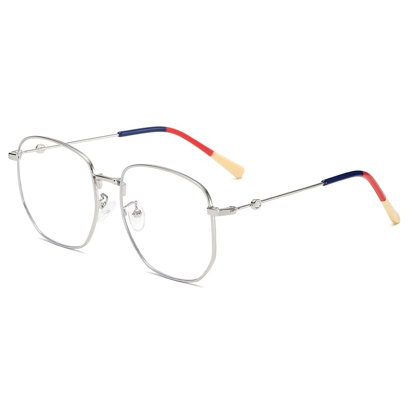 New mens reading glasses ce approved china reading glass anti blue light reading glasses silver frame