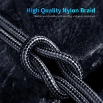 New product nylon magnetic USB cable Charging Cable Data Cable Line