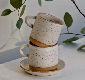 New products cafe restaurant serving drinkware coffee ceramic cup and saucer tea cups and saucers