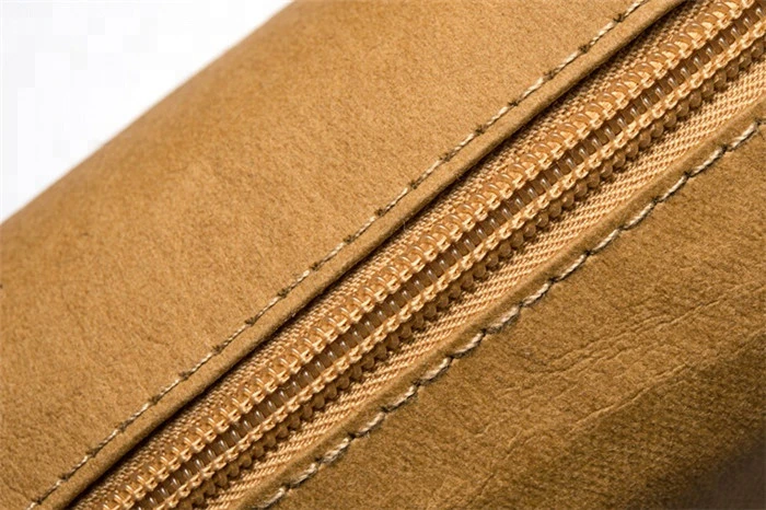 New Promotional Kraft Paper Travel Cosmetic Bag