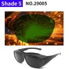 New Star New Anti fog Protective Glasses Leg Adjustable Test Certificate Welding Laser Safety Protective Glasses Eyewear