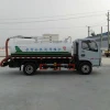 New Style hot Sale 5000L Sewage Sludge Suction Truck Vacuum Sewage Truck mini tanker truck sale