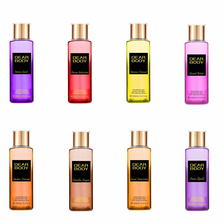 Newest! Orginal Brand Manufacturer Deodorant Body Splash&amp;Perfume with Different Floral Scents