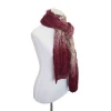 newly ladies gradient designed knitted scarf