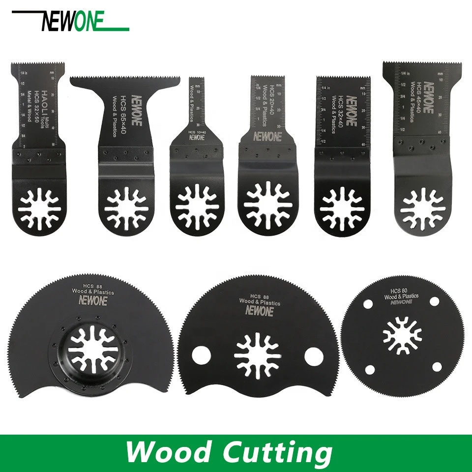Newone Oscillate Tool HCS  Saw Blades Para Madera 32mm Multitool Power Tool Accessories For Cutting Wood