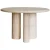 Import Newstar Modern Living Room Furniture Table Natural Stone Travertine Marble Coffee Table Round Dining Table from China