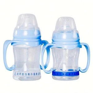Non-toxic funny baby feeding bottle,available in various color,Oem orders are welcome