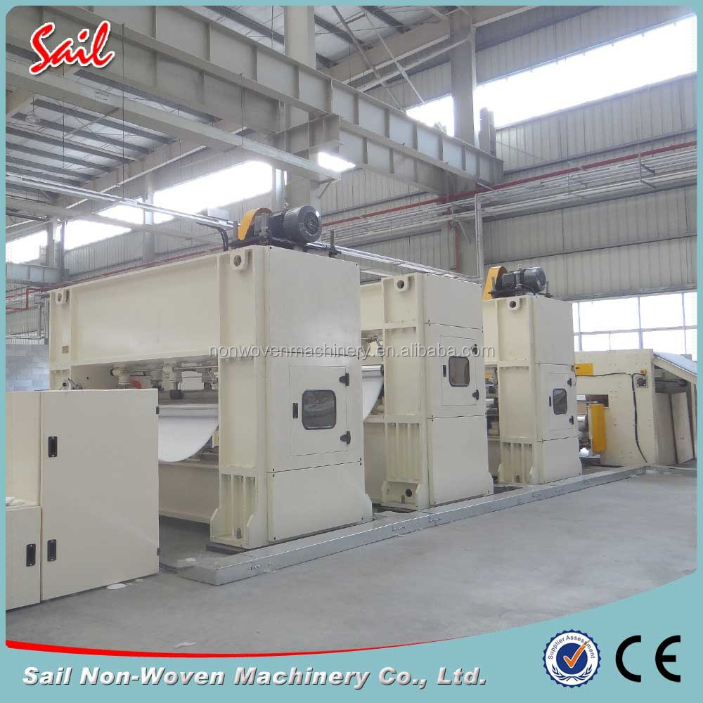 Buy Nonwoven Wool Felt Making Machine Roofing Felt Needle Punching ...