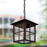 Nordic outdoor courtyard hanging chandelier balcony aisle corridor retro waterproof and rustproof chandelier