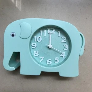 novelty Kids children funny Plastic animal Elephant shaped Beep Beep alarm clock
