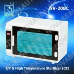 NV-208C Professional 2 In 1 UV & High Temperature Sterilizer For Salon CE