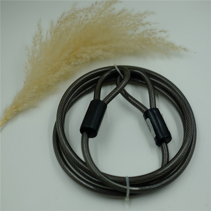 Buy Nylon Plastic Coated Steel Wire Rope Lock Cable from Jiangyin ...