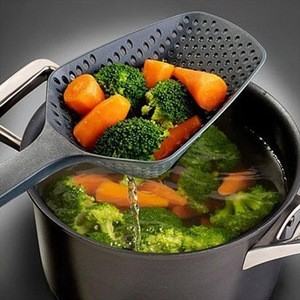 Nylon Strainer Scoop Colander Kitchen Accessories Gadgets Drain Veggies Water Scoop Gadget Cooking Tools