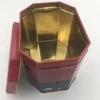octagon tea box tin can for tea