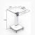 Import ODM-OEM factory supply Professional beauty case trolley beauty salon equipment for beauty salon from China