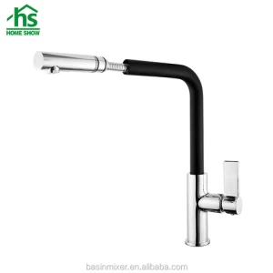 OEM Brass Pull-Down Chrome Kitchen Sink Faucet