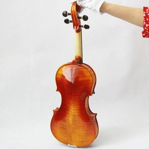OEM Chinese Manufacture Over 20 Years Wood Professional Handcraft Hand Painting Professional Level 4/4 violino Violin FVL-800