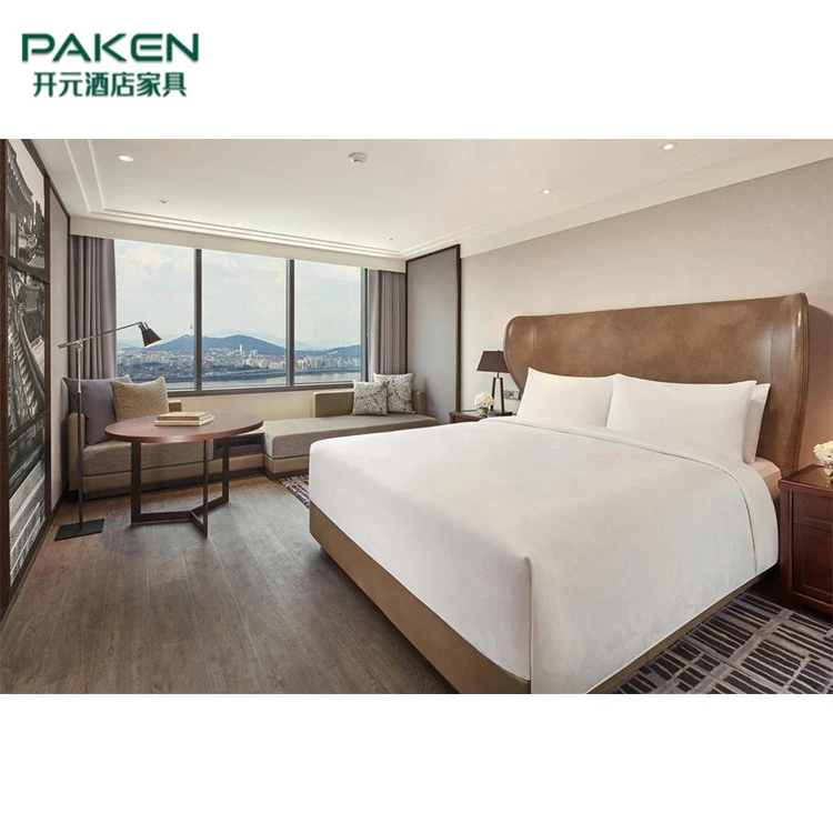 OEM custom modern nordic style complete hotel bedroom furniture set