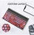 Import OEM factory customized colorful Btooth wireless keyboard Korean keyboard from China
