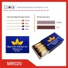 OEM logo printing wooden match box