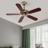 Oem Odm Zipper Home Decorative Luxury 42 Inch Ceiling Fan With Light