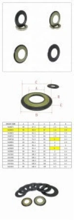 OEM Trailer Hub Grease Seals for oil cylinder shaft truck wheel hub rubber grease oil seal foragricultural machinery