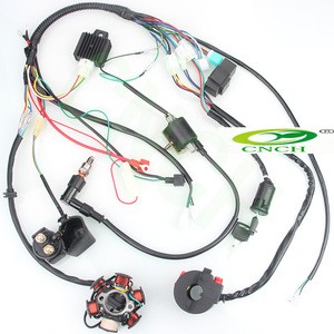 Off-road Motorcycle ATV Beach Car Fittings 110-125CC Six-stage Coil Wire Harness Igniter Switching System