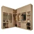 Import On sale 100% customized dressing table design solid wood wardrobe manufacturers direct from China