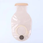 One Piece Drainable Disposal Non-woven Fabric Stoma Bag Ostomy Pouch Drainable-type One-piece Ostomy Bag