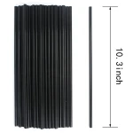 Organic Eco Friendly Transparent Drinking PLA Compost Straws