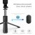 Import Original factory Q01 Wireless Selfie Stick Foldable Monopods Universal Tripod for Smartphones for Action Cameras Accessories from China
