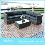 Outdoor big corner Wicker Sofa/lounge Furniture