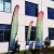 Import Outdoor event flying wind teardrop beach banner stand from China