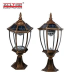 outdoor IP65 waterproof high lumen commercial 3w solar pillar light