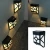 Import outdoor Solar Powered 2LED Wall Mount LED Lantern Light Garden Path Landscape Fence Yard Lamp Waterproof solar light from China
