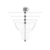 Outdoor TV Antenna for HDTV and UHF Reception