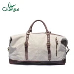 Outdoors Travel Luggage Bag Canvas Weekend Travel Duffel Bag For Men